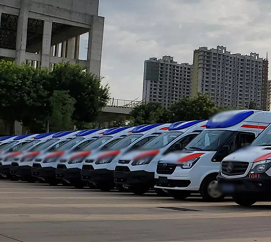 平定县服务车队展示